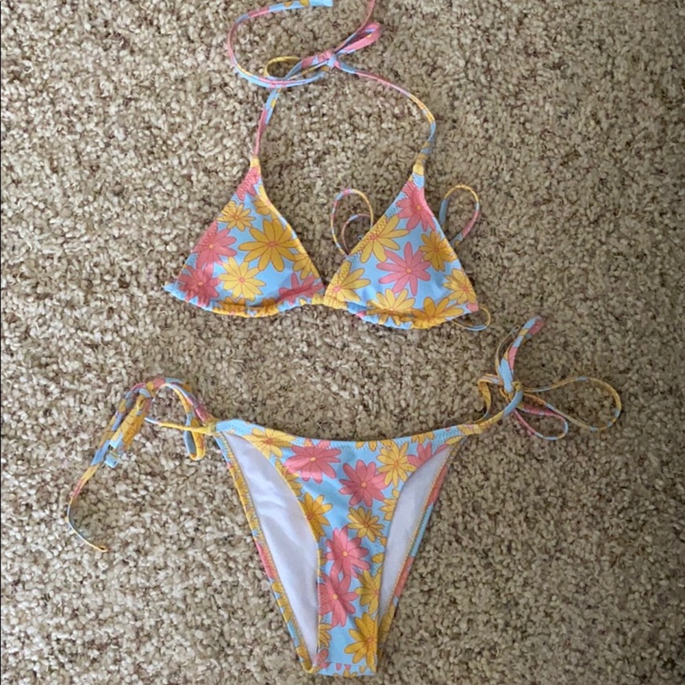 Brand New Floral Bikini